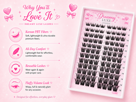 Lumi Lash Clusters Only – Wispy Lash Clusters