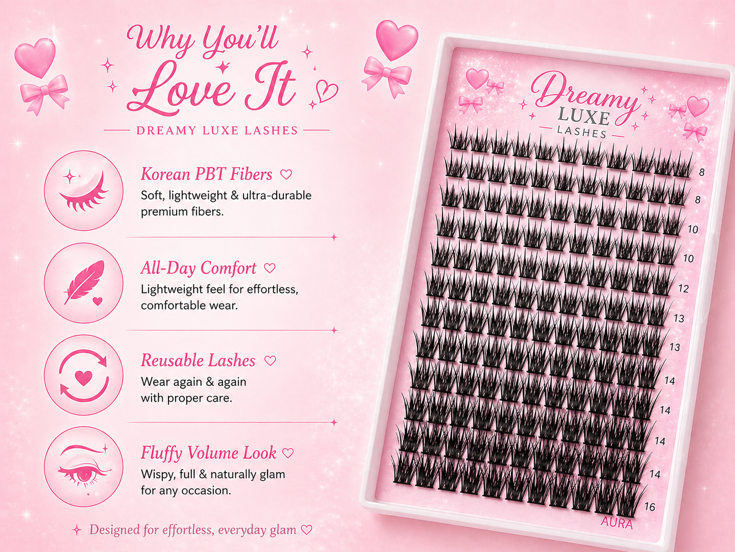 Aura Lash Kit – Wispy Lash Clusters